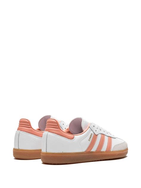 adidas samba pink stripes.